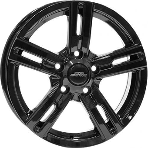 INTER ACTION KARGIN Black Gloss Gloss Black 7,5x17 6/130 ET50