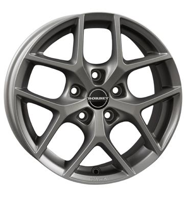 BORBET Y titan matt 7x17 5/100 ET40