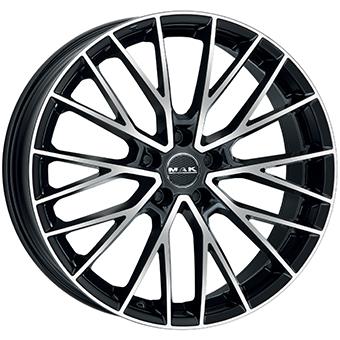 MAK Speciale Gloss Black / Polished 8,5x21 5/108 ET45