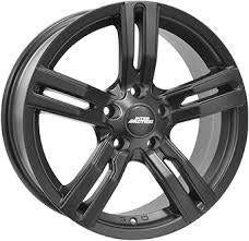 INTER ACTION KARGIN Dull Black Matt Black 7,5x17 5/120 ET45