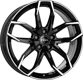 Imperial LUCCA Gloss Black / Polished 6,5x16 5/100 ET47