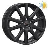 SKANDIC Matt Black 7x17 5/100 ET46 60°