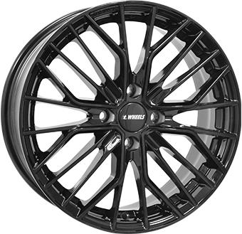 IT WHEELS TIARA 4 Gloss Black 7x17 4/108 ET31