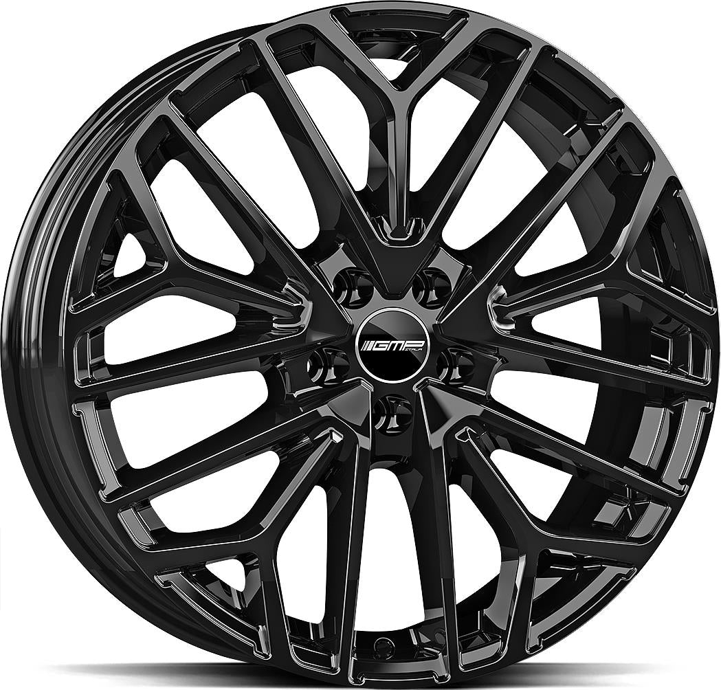 GMP Materia Glossy Black 9x22 5/112 ET26 CB66.6 60°