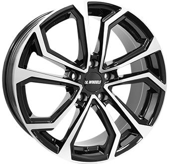 IT WHEELS ELLA Gloss Black / Polished 8x18 5/114,3 ET45