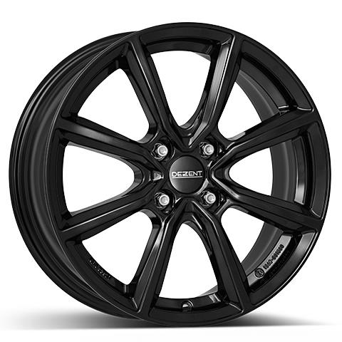 DEZENT TN black 7x18 4/100 ET43 CB60,1 60°