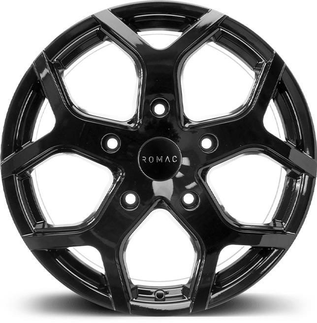 ROMAC COBRA GLOSS BLACK 6,5x16 5/120 ET50