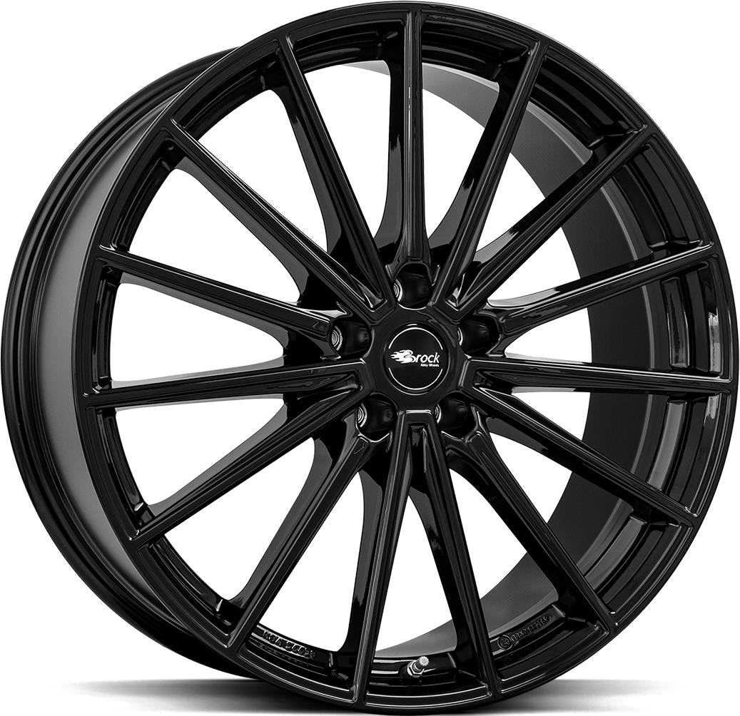 BROCK B43 Shiny Black 8,5x21 5/120 ET38.5 CB63.4 60°