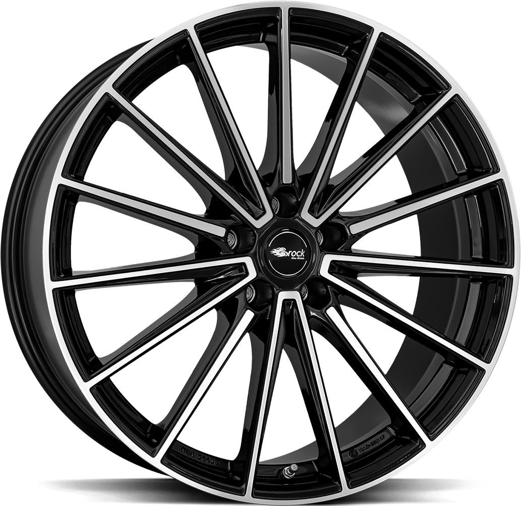 BROCK B43 Black Full Pol 8,5x21 5/120 ET44.5 CB63.4 60°
