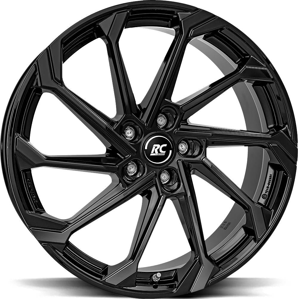 BROCK RC36 Shiny Black 8x18 5/112 ET38 CB57.1 Kulkona R13