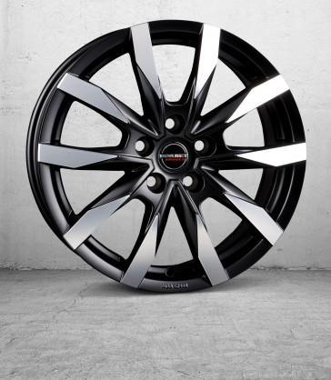 CW5 Matt Black Polished 6x16 5/130 ET68 60°