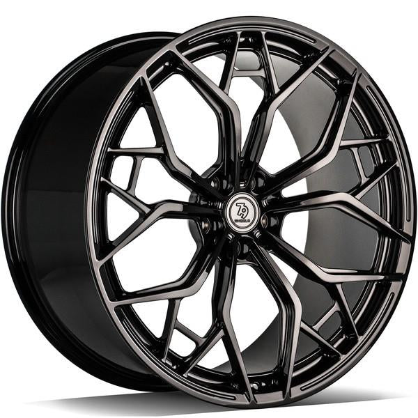 MF.16 Black Glossy 9,5x21 5/112 ET30 CB66.6 60°
