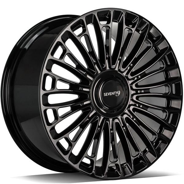MF.17 Black Glossy 9x21 5/112 ET30 CB66.6 60°