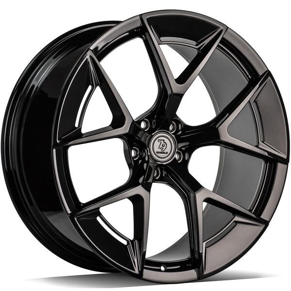 MF.18 Black Glossy 10x23 5/112 ET15 CB66.6 60°