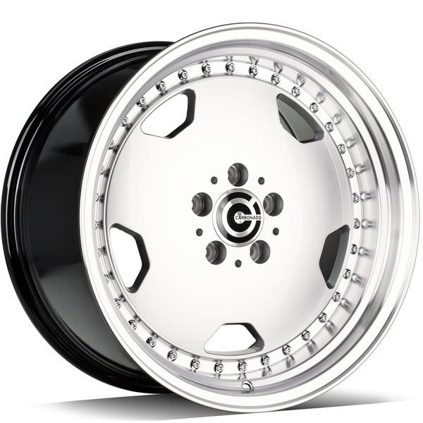 Rustic Diamond Hyper Silver Lip Polished 9,5x19 5/112 ET35 CB66.6 60°