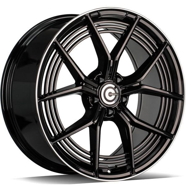 Pure Black Glossy Lip Polished 8x19 5/112 ET35 CB66.6 60°