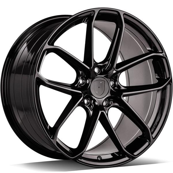 Prime Black Glossy 9,5x21 5/130 ET46 CB71.6 60°