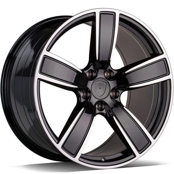 Lavish Black Front Polished 9,5x21 5/130 ET46 CB71.6 60°