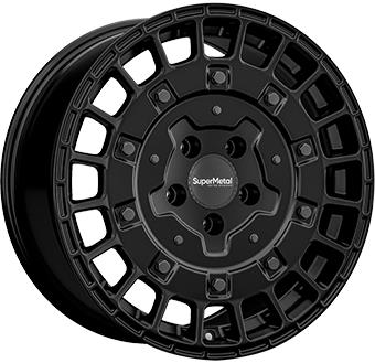 Super metal RIG Dull Black 6,5x16 5/118 ET60