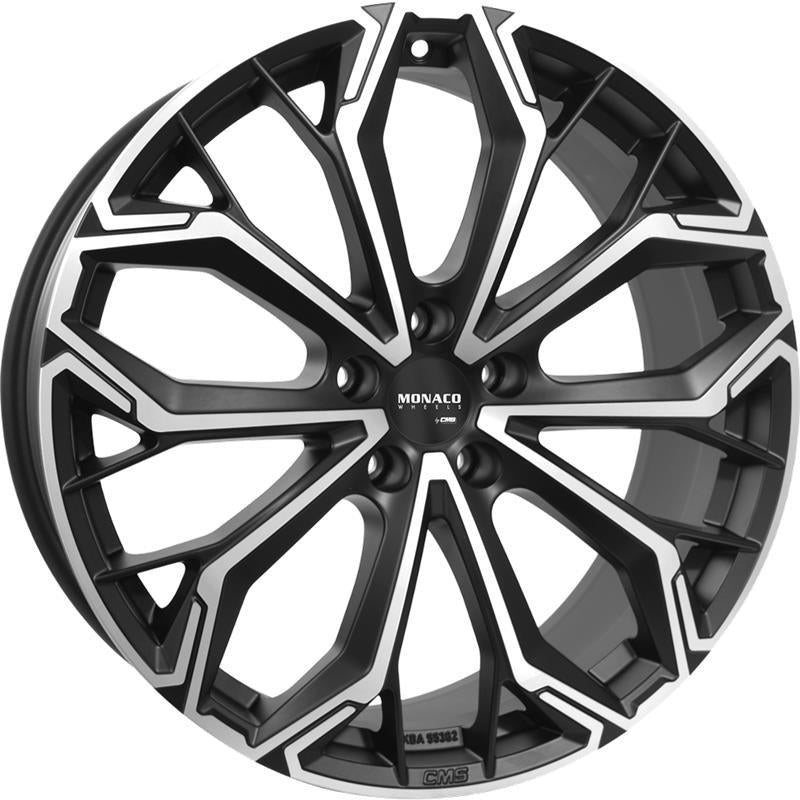GPC17 M Blk Pol 8x18 5/108 ET48 60°
