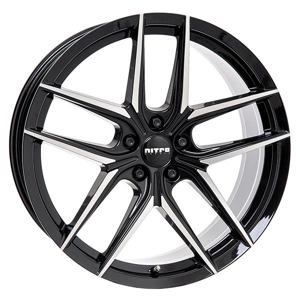 NITRO Nitro Throne FF Black/Pol 10x21 5/112 ET20