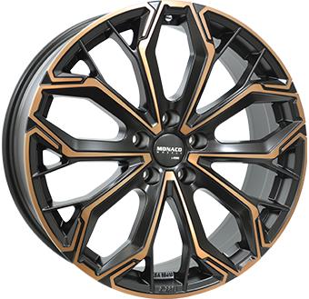 MONACO WHEELS GPC17 Black / Copper 8,5x20 5/112 ET35