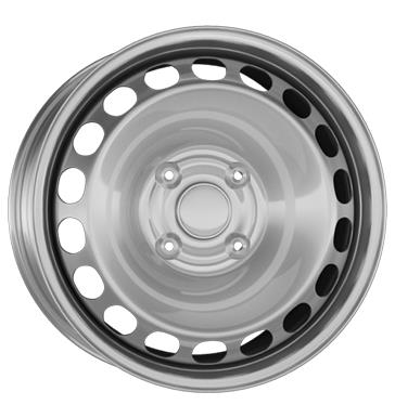 ALCAR Stahl silber 6x15 4/100 ET40
