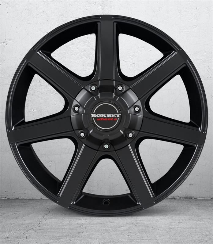 CWE Matt Black 8x17 5/139 ET10 60°