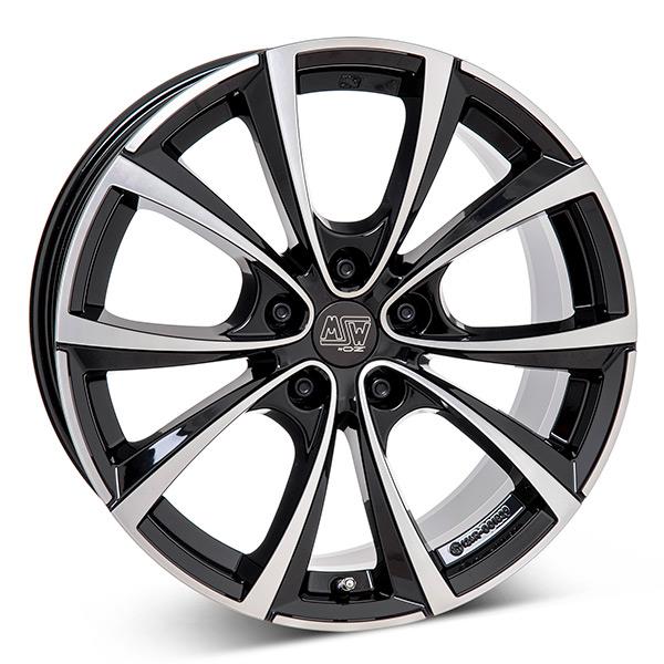 MSW 27T G.Blk/Pol 8,5x18 5/114,3 ET32,5 CB64,1 60°